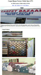 Mobile Screenshot of gocarpetbazaar.com